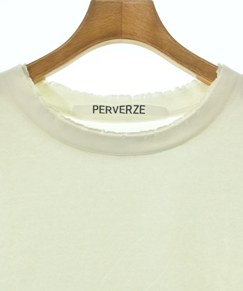 PERVERZE（パーバーズ）Tシャツ・カットソー 白 サイズ:F レディース/2200679929284