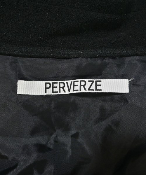 PERVERZE（パーバーズ）ブルゾン 黒 サイズ:F レディース/2200687689033