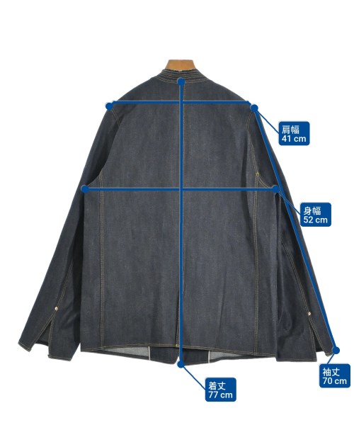 pelleq（ペレック）ジャケット 紺 サイズ:F レディース/2200610960048