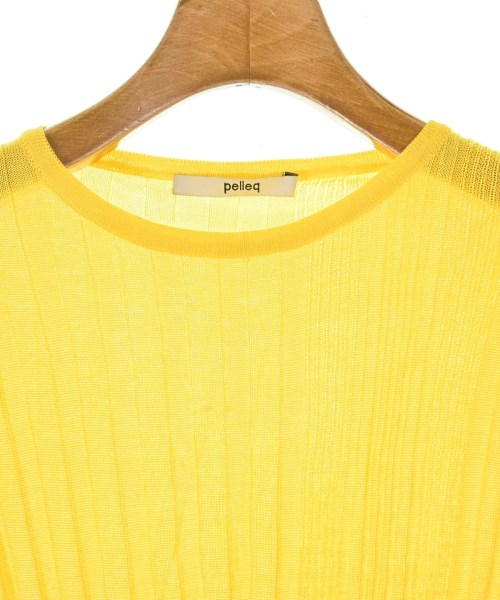 pelleq（ペレック）ニット・セーター 黄 サイズ:36(S位) レディース/2200640666026