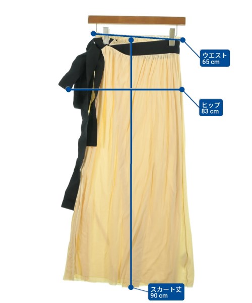 pelleq（ペレック）ロング・マキシ丈スカート ベージュ サイズ:F レディース/2200603229909