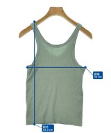 pelleq（ペレック）タンクトップ 緑 サイズ:34(XS位) レディース/2200674443044