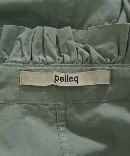 pelleq（ペレック）カジュアルシャツ 緑 サイズ:34(XS位) レディース/2200699975056