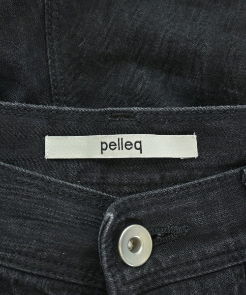 pelleq（ペレック）デニムパンツ 黒 サイズ:36(S位) レディース/2200659277350