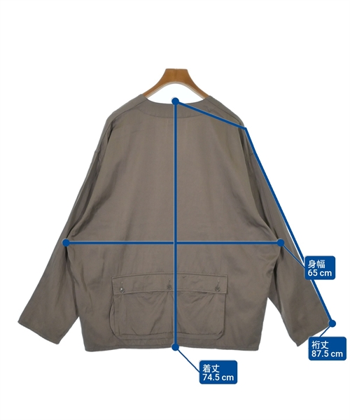 Fill the Bill（フィル　ザ　ビル）ミリタリーブルゾン グレー サイズ:2(M位) メンズ/2200638926088