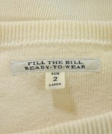 Fill the Bill（フィル　ザ　ビル）ニット・セーター 白 サイズ:2(L位) メンズ/2200636504080