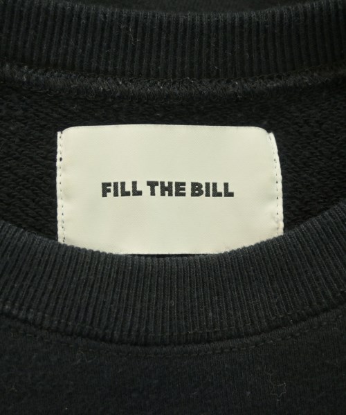 Fill the Bill（フィル　ザ　ビル）スウェット 黒 サイズ:F レディース/2200633770112
