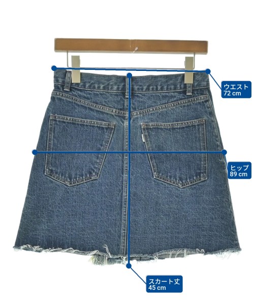 Fill the Bill（フィル　ザ　ビル）ミニスカート 青 サイズ:0(XS位) レディース/2200624225034