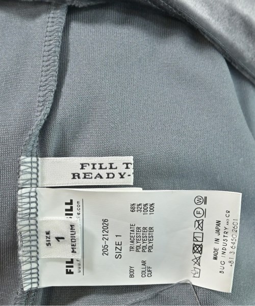 Fill the Bill（フィル　ザ　ビル）Tシャツ・カットソー グレー サイズ:1(S位) レディース/2200642048028