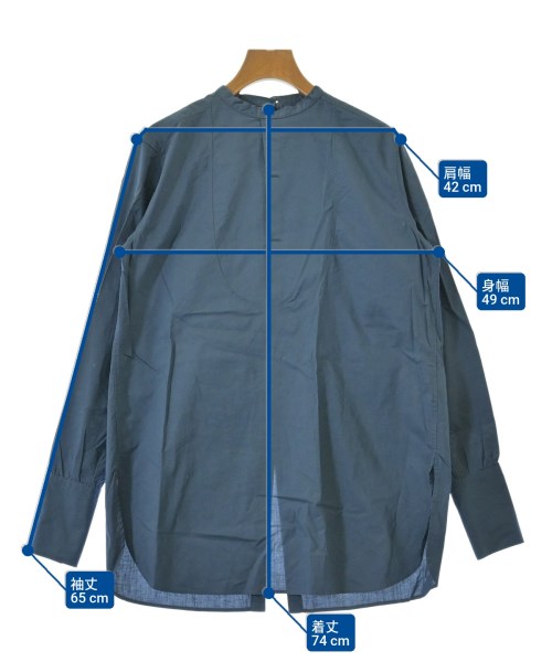 Fill the Bill（フィル　ザ　ビル）カジュアルシャツ 紺 サイズ:1(S位) レディース/2200619597146