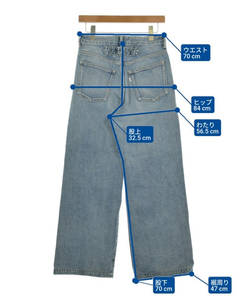 Fill the Bill（フィル　ザ　ビル）デニムパンツ 青 サイズ:26(M位) レディース/2200628779441