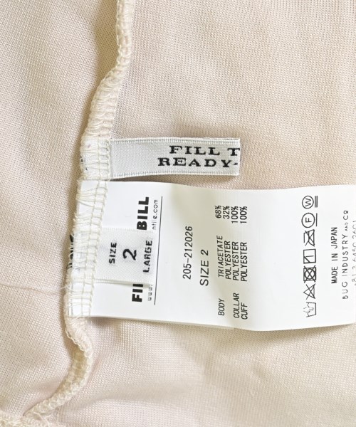 Fill the Bill（フィル　ザ　ビル）Tシャツ・カットソー ベージュ サイズ:2(M位) レディース/2200612826045