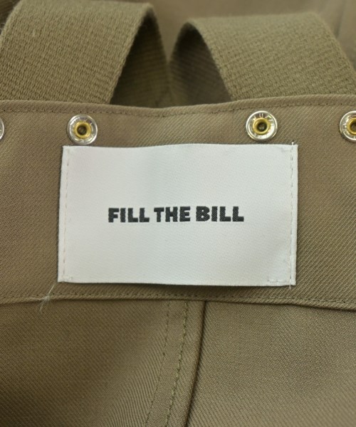 Fill the Bill（フィル　ザ　ビル）ワンピース 茶 サイズ:F レディース/2200613507035