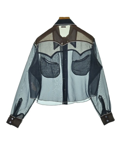 Fill the Bill（フィル　ザ　ビル）カジュアルシャツ 茶 サイズ:1(S位) レディース/2200613507073