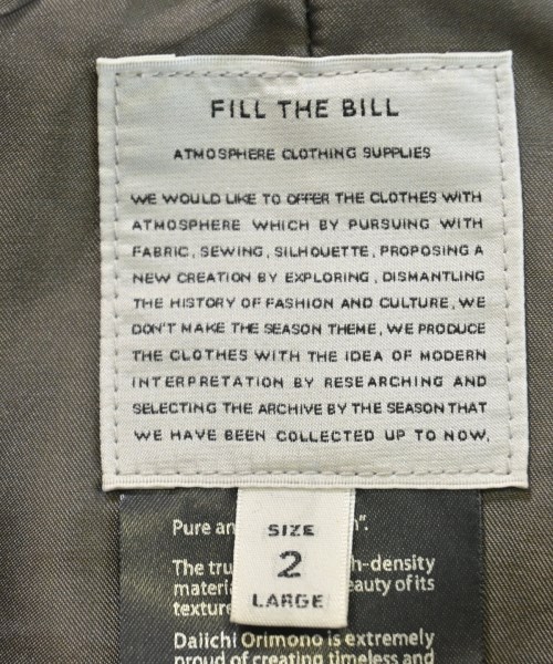 Fill the Bill（フィル　ザ　ビル）その他 黒 サイズ:2(M位) レディース/2200670961023