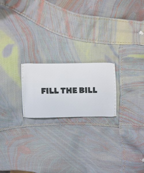 Fill the Bill（フィル　ザ　ビル）カジュアルシャツ グレー サイズ:1(S位) レディース/2200686698500
