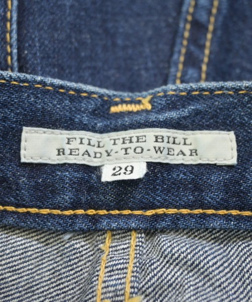 Fill the Bill（フィル　ザ　ビル）デニムパンツ 紺 サイズ:29(L位) レディース/2200660789033