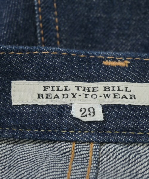 Fill the Bill（フィル　ザ　ビル）デニムパンツ 紺 サイズ:29(L位) レディース/2200692477380