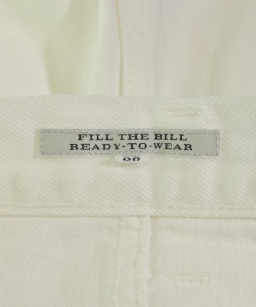 Fill the Bill（フィル　ザ　ビル）その他 白 サイズ:29(L位) レディース/2200708010013