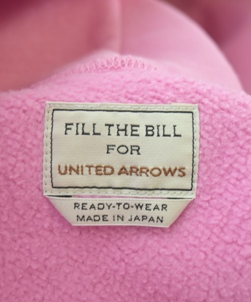 Fill the Bill（フィル　ザ　ビル）パーカー ピンク サイズ:F レディース/2200661489123