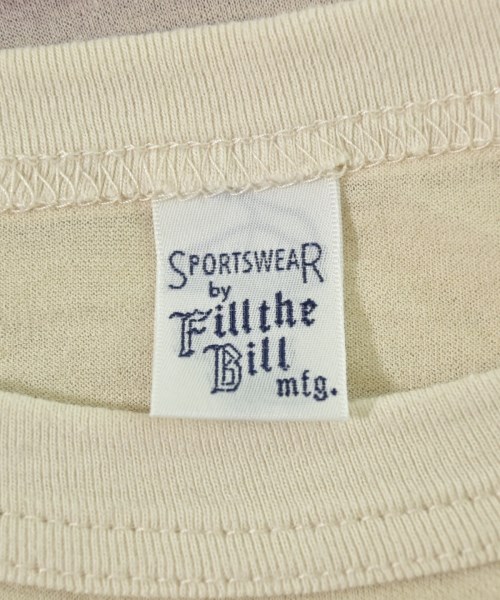 Fill the Bill（フィル　ザ　ビル）Tシャツ・カットソー ベージュ サイズ:1(S位) レディース/2200683226072