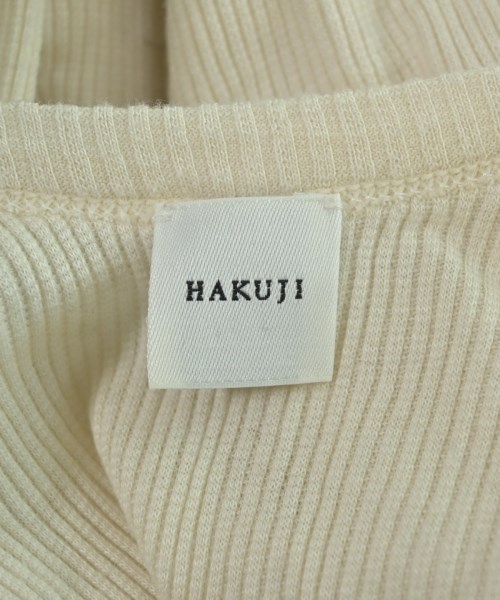HAKUJI（ハクジ）Tシャツ・カットソー 白 サイズ:F レディース/2200622412214