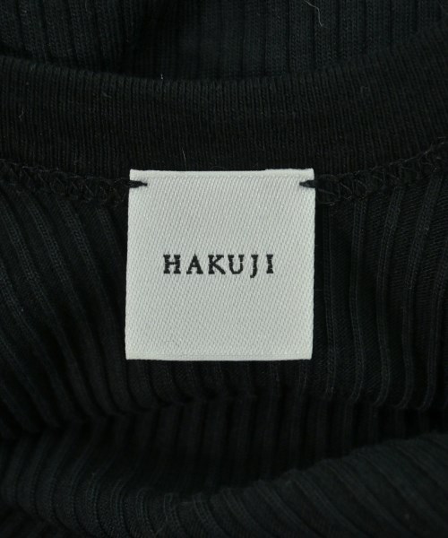 HAKUJI（ハクジ）Tシャツ・カットソー 黒 サイズ:F レディース/2200622412238