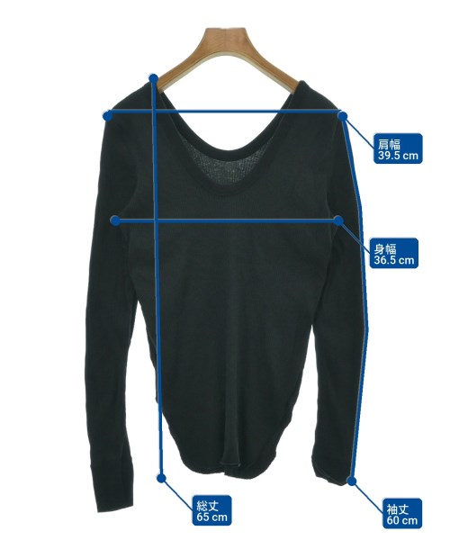 HAKUJI（ハクジ）Tシャツ・カットソー 黒 サイズ:F レディース/2200622412238