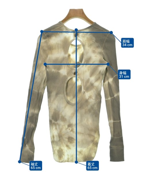 HAKUJI（ハクジ）Tシャツ・カットソー グレー サイズ:F レディース/2200622412245