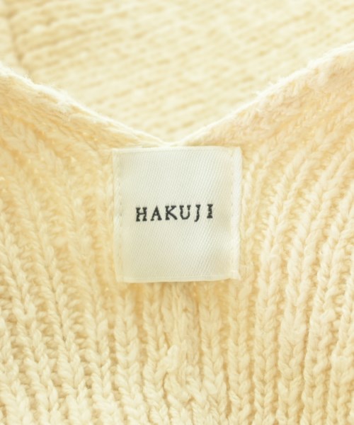 HAKUJI（ハクジ）ワンピース 白 サイズ:F レディース/2200724326020