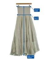 AK+1 by EFFE BEAMS（エーケーワンバイエッフェビームス）ロング・マキシ丈スカート グレー サイズ:-(M位) レディース/2200627682049