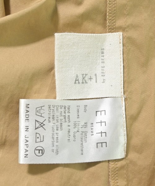 AK+1 by EFFE BEAMS（エーケーワンバイエッフェビームス）カジュアルシャツ ベージュ サイズ:F レディース/2200622115078