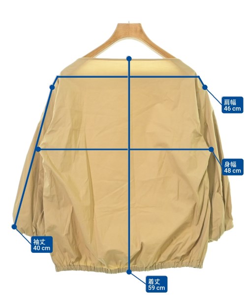 AK+1 by EFFE BEAMS（エーケーワンバイエッフェビームス）カジュアルシャツ ベージュ サイズ:F レディース/2200622115078