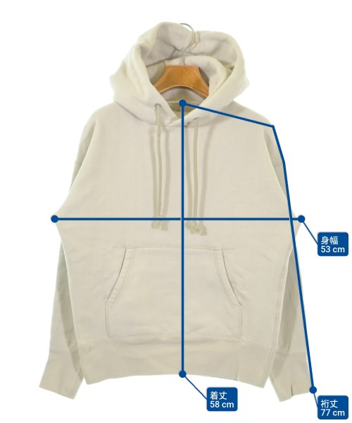 AK+1 by EFFE BEAMS（エーケーワンバイエッフェビームス）パーカー 白 サイズ:36(S位) レディース/2200615640181