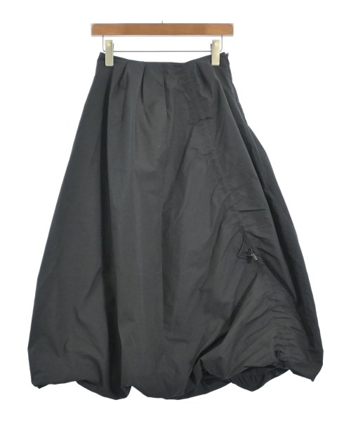AK+1 by EFFE BEAMS(エーケーワンバイエッフェビームス)ロング・マキシ丈スカート 黒 サイズ:36(S位)/2200677166063
