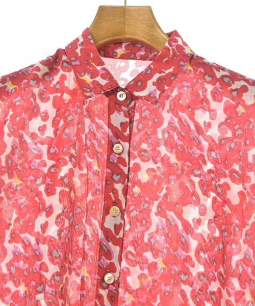 AK+1 by EFFE BEAMS（エーケーワンバイエッフェビームス）カジュアルシャツ 赤 サイズ:F レディース/2200677771021