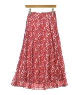 AK+1 by EFFE BEAMS（エーケーワンバイエッフェビームス）ロング・マキシ丈スカート 赤 サイズ:36(S位) レディース/2200677771038