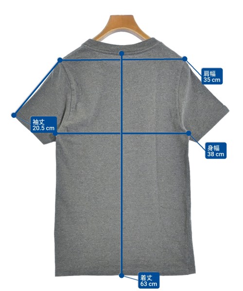 AK+1 by EFFE BEAMS（エーケーワンバイエッフェビームス）Tシャツ・カットソー グレー サイズ:-(S位) レディース/2200693050049