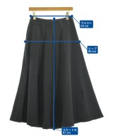 AK+1 by EFFE BEAMS（エーケーワンバイエッフェビームス）ロング・マキシ丈スカート 黒 サイズ:36(S位) レディース/2200695375133
