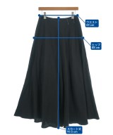 AK+1 by EFFE BEAMS（エーケーワンバイエッフェビームス）ロング・マキシ丈スカート 黒 サイズ:38(M位) レディース/2200699840224