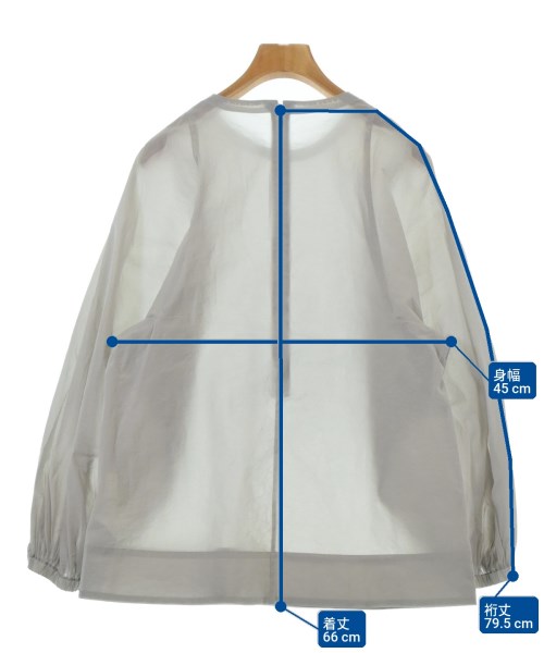 AK+1 by EFFE BEAMS（エーケーワンバイエッフェビームス）ブラウス グレー サイズ:F レディース/2200649918126