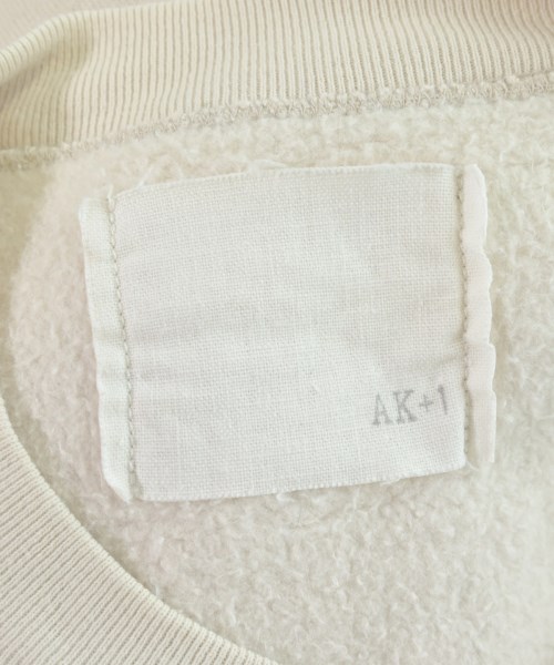 AK+1 by EFFE BEAMS（エーケーワンバイエッフェビームス）スウェット 白 サイズ:36(S位) レディース/2200649632107