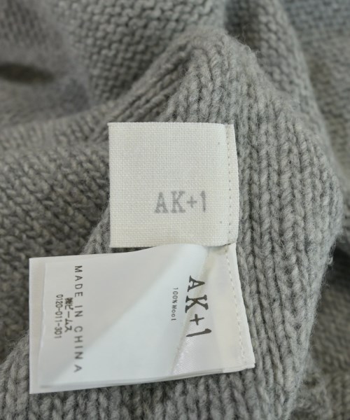 AK+1 by EFFE BEAMS（エーケーワンバイエッフェビームス）ワンピース グレー サイズ:38(M位) レディース/2200659181367