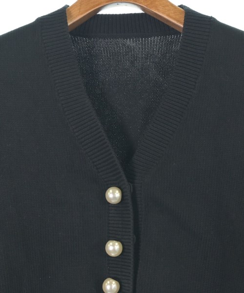 AK+1 by EFFE BEAMS（エーケーワンバイエッフェビームス）カーディガン 黒 サイズ:F レディース/2200640487041