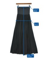 AK+1 by EFFE BEAMS（エーケーワンバイエッフェビームス）ロング・マキシ丈スカート 黒 サイズ:36(S位) レディース/2200640055479