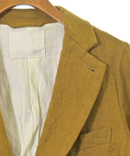 AK+1 by EFFE BEAMS（エーケーワンバイエッフェビームス）ジャケット 黄 サイズ:38(M位) レディース/2200641937163