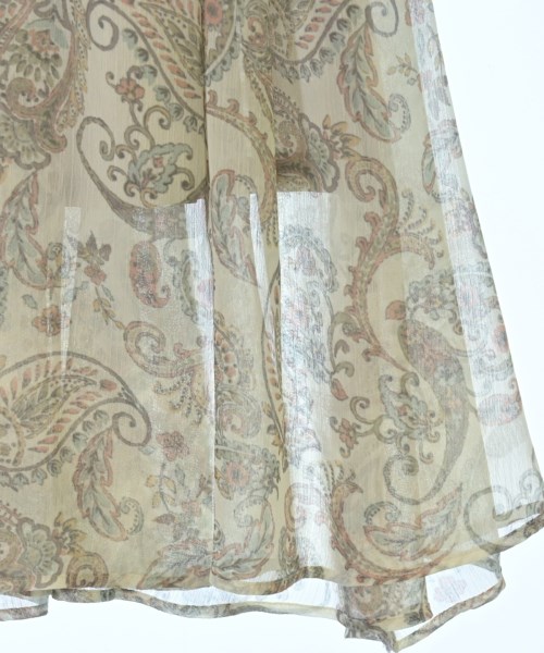 AK+1 by EFFE BEAMS（エーケーワンバイエッフェビームス）ロング・マキシ丈スカート 白 サイズ:38(M位) レディース/2200641937293