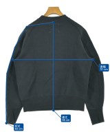 AK+1 by EFFE BEAMS（エーケーワンバイエッフェビームス）スウェット 黒 サイズ:38(M位) レディース/2200701929091