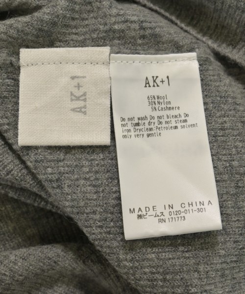 AK+1 by EFFE BEAMS（エーケーワンバイエッフェビームス）ニット・セーター グレー サイズ:-(S位) レディース/2200725523275