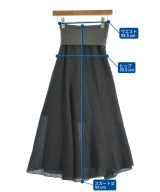 AK+1 by EFFE BEAMS（エーケーワンバイエッフェビームス）ロング・マキシ丈スカート グレー サイズ:-(M位) レディース/2200728801011